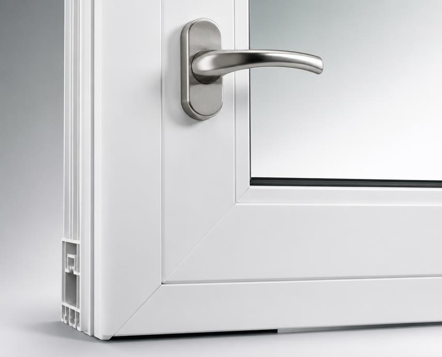 uPVC door material detail